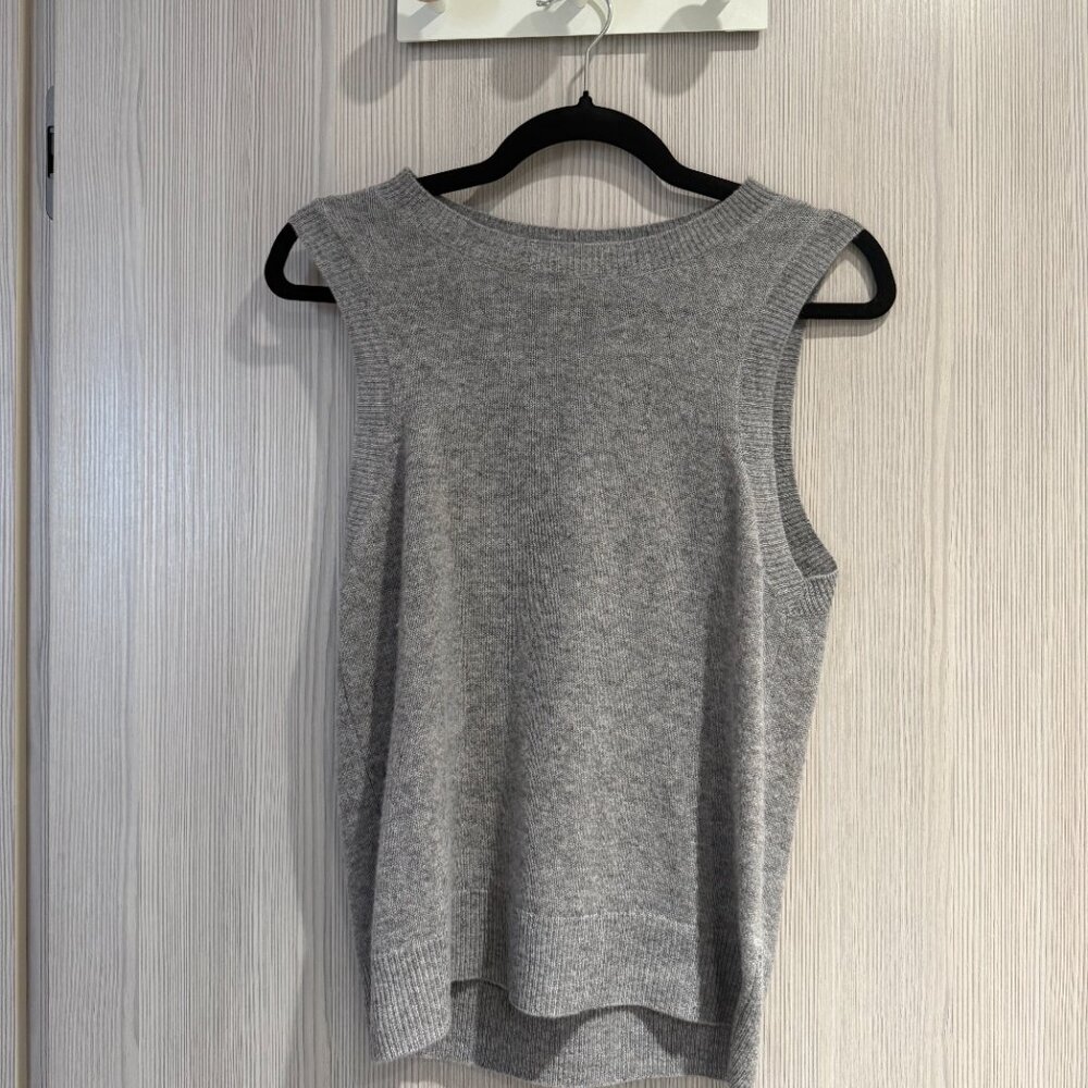 Veronica Beard Cashmere Shell Vest (Excellent Condition Size M)